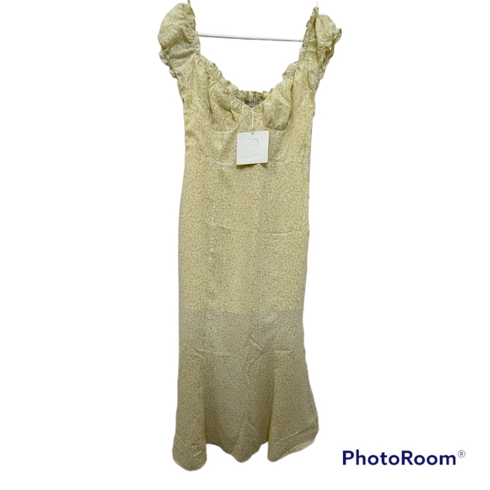 Sweet Pot Yellow Dress
